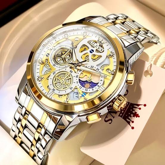 Luxury Men's Quartz Watch – Waterproof Stainless Steel
