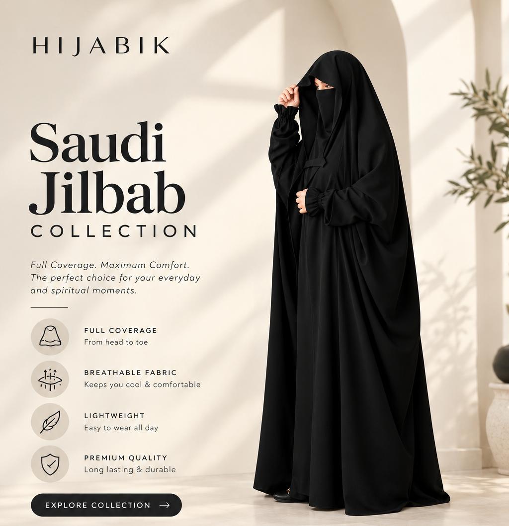 Saudi Jilbab collection — The Hijabik