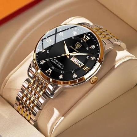 Luxury Men's Quartz Watch – Waterproof Stainless Steel